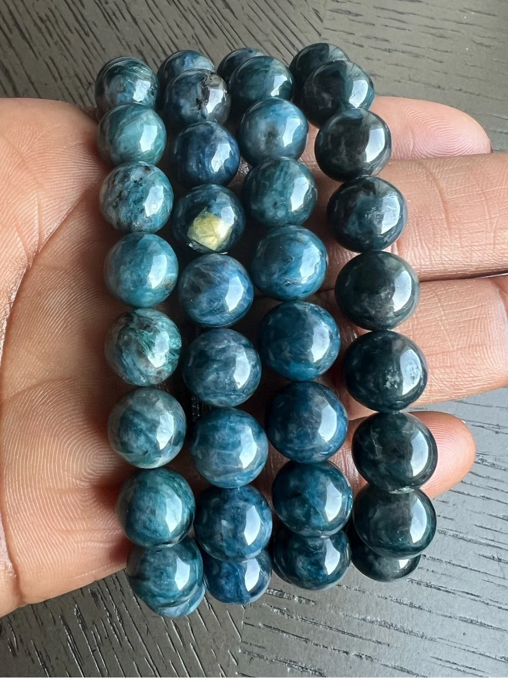Blue sugilite bracelet 10mm SIZE 6.75’ ( ONE )